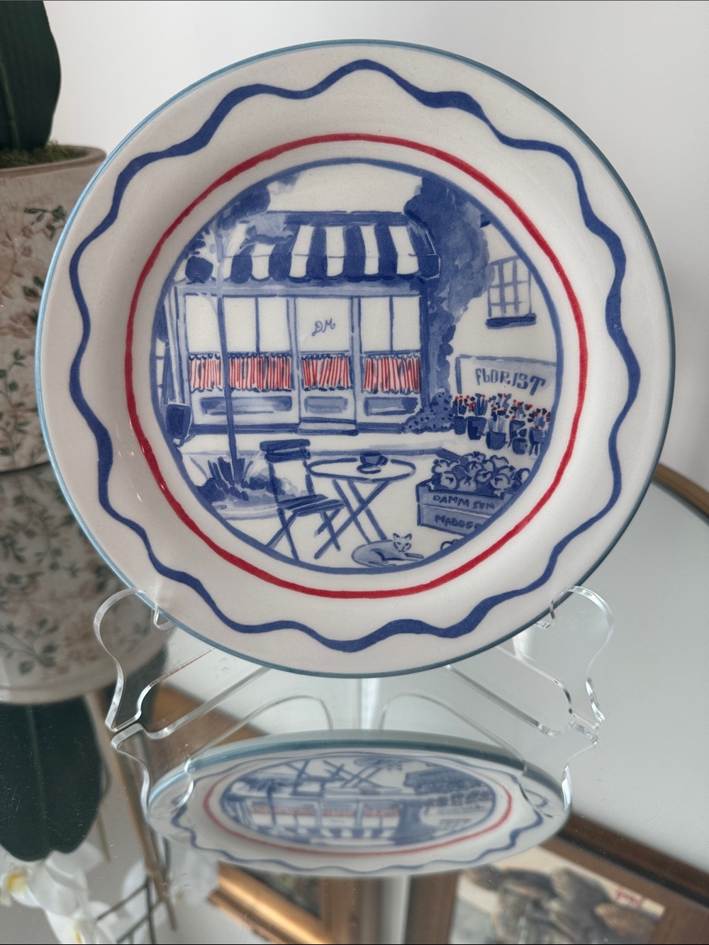 Damson Madder Plate Exclusively for Anthropologie